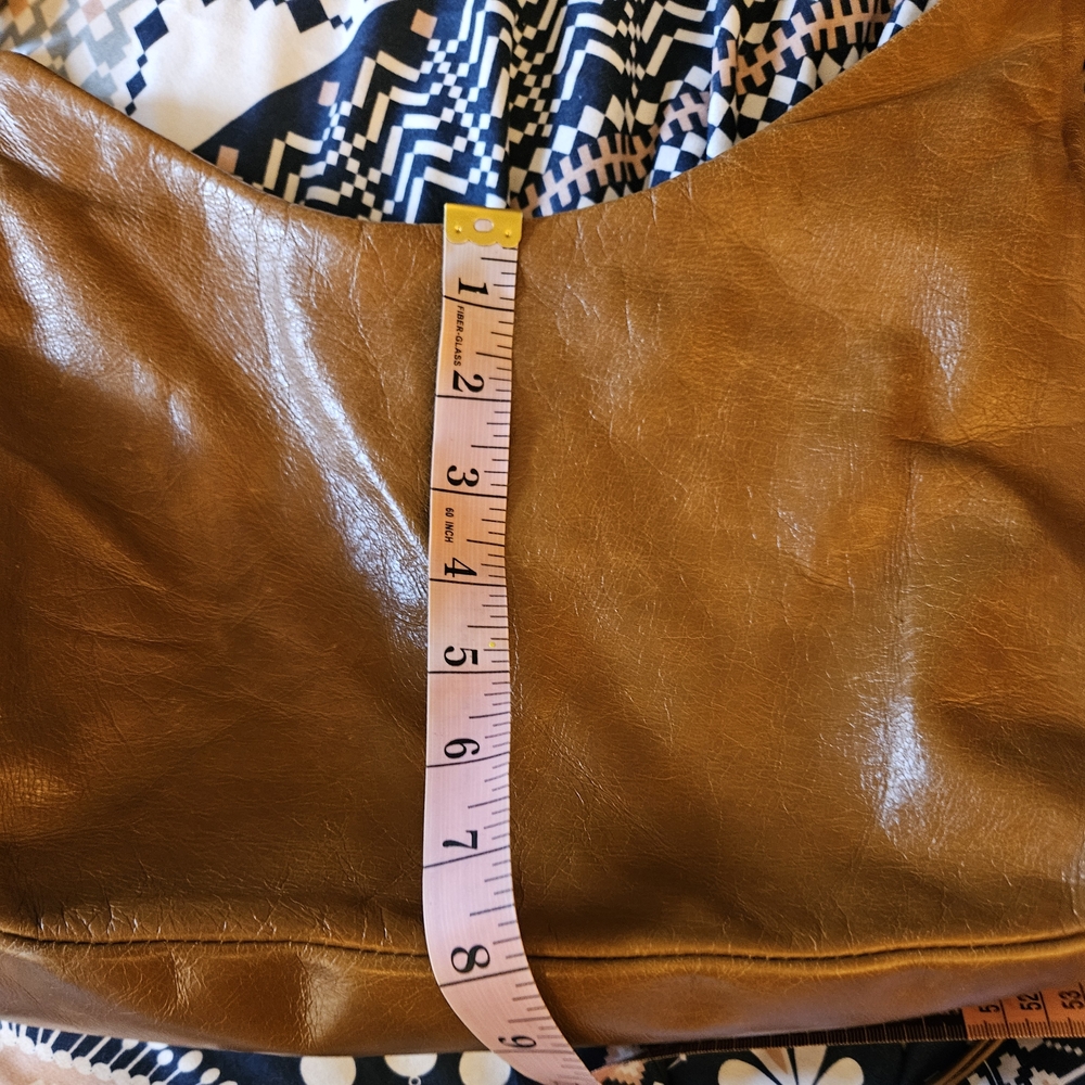 Hobo Brown Leather Shoulder Bag - Picture 11 of 14